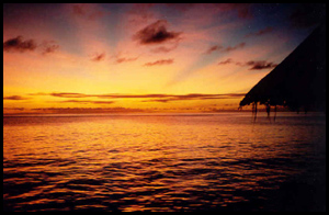 Sunrise in Zanzibar